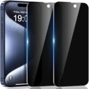 iphone 15 pro screen protector | scratch resistant tempered glass